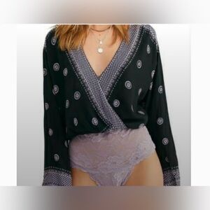 Intimately Free People On Board Bodysuit lilac purple